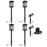 Malibu Lighting 8418290606 Malibu Landscape Lighting, Low Voltage LED Prominence Path amp; Spot Ligh