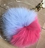 サマンサ ノベルティ ファーチャーム ブルー×ピンク