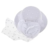 B Baosity 子供　女の子　欧風　ヘッドドレス　髪飾り　ミニトップハット　カクテルハット　コスチューム　写真用小物　全４色 - 白