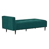 arne ベンチソファ 背もたれ無し ベンチチェアー 長椅子 片肘付き イス ダイニング 2～3人掛け 布張り Baggy SA 3×6 V-1027 ブルーグリーン