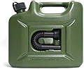 ヒューナースドルフ Hunersdorff 燃料タンク ［ 安心の正規品 保証 ］ポリタンク フューエルカンプロ 10L ウォータータンク 燃料 ホワイトガソリン 灯油 タンク キャニスター キャンプ (olive)