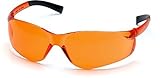 Pyramex Ztek Safety Glasses - Orange Lens, Orange Frame by ZTek