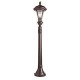 Artcraft Lighting AC8034GR Rio Outdoor Pier Top Post Lantern, Graphite [並行輸入品]