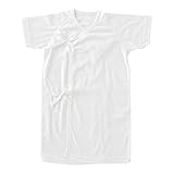 (チャックル) chuckle *WAFUわふ*白無地長下着【長肌着】【日本製】 ホワイト 50-60cm M8302-00-10