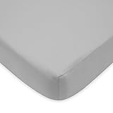 American Baby Company Ultra Soft Velvety Fitted Crib Sheet, Gray by American Baby Company