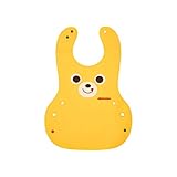[ミキハウス] MIKIHOUSE プッチー＆うさこ 食べこぼしキャッチ！ 立体的ランチスタイ 13-7902-787 黄