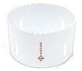 Cle-Line C25114 1887 Hole Saw M3 High Speed Steel 5-3/4 146 mm [並行輸入品]