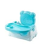 ブースターシート 幼児ダイニングチェアプラスチック多機能ポータブル食べる椅子科学的な肢保護マルチポジション椅子 A+ (色 : 1#)