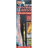 (業務用3個セット) TRAD スパイラルドリルタップ/先端工具 【貫通穴用】 M4 ピッチ0.7mm クロスシンニング加工付き TDT-4