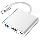 Remarks Japan 変換ケーブル HDMI Type-C タイプC 変換アダプター シルバー 3in1 4K 耐久