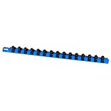 Ernst Manufacturing 8405-Blue-1/2-18-Inch Socket Organizer and 15-1/2-Inch Twist Lock Clips [並行輸入品]