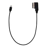 Lovoski ABS製　AMI　MDI MMI　アダプタ　iPod　iPhone 5 5S 6 6S VW　アウディ　09年-13年用　充電ケーブル