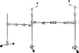 Pacific Drums by DW Chrome Over Steel Main and Side Combo Rack [並行輸入品]