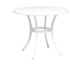 MZ5940098 ｶﾞｰﾃﾞﾝﾃｰﾌﾞﾙ900ﾎﾜｲﾄφ900×H730mm テラモト