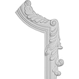 Ekena Millwork PML07X11HI-R Hillsborough Right Panel Molding Corner, 7-Inch x 11-Inch x 3/4-Inch by 