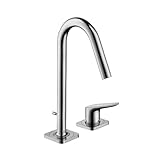 Hansgrohe 34132001 Axor Citterio Mシングルハンドル2つ穴蛇口、クロム クローム 34132001 1