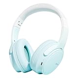 ヘッドホン Bluetooth ワイヤレスヘッドホン 有線 無線 両用 Bluetooth5.3 オーバーイヤー 子供用ヘッドホン ノイズキャンセリング/密閉型/音漏れ防止/158g軽量/遅延なし/HiFi ステレオ重低音/40mm大口径スピーカー/内蔵マイク付き/ハンズフリー/40H音楽再生/折り畳み可能/日本語取扱説明書付属 (ミントグリーン)