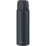 ピーコック 水筒 600ml 保冷 ワンタッチ マグ ボトル 魔法瓶 チャコールグレー AKT-60 HCH