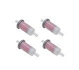 MOWFILL 4パック 49019-1055 燃料フィルター 交換用 カワサキ 49019-1055 49019-0032 1FK-24560-00-00 1FK-24560-10-00 (8mm) FD501D FD501V FD590Vに適合 FD611V FD620D FD661D FD671D FD711D FD750D FD791D FD851D