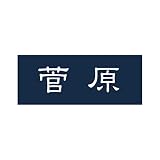 丸三タカギ 彫り込み済表札 アクリル APY1-N-1-1-菅原 【完成品】
