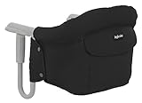 イングリッシーナ ファスト ベビーチェア 子供椅子 専用クリアトレイ付セット Inglesina fast ヨーロッパ製 BLACK（ブラック）