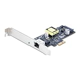 StarTech.com ネットワークアダプターカード／1ポート／2.5Gbps／PCI Express x1／Intel I225-V／NBASE-T／802.3af/at PoE+／SATA給電端子付き／各種OS対応／有線LANポート増設 PCIeイーサネット拡張ボード PR12GIP-NETWORK-CARD