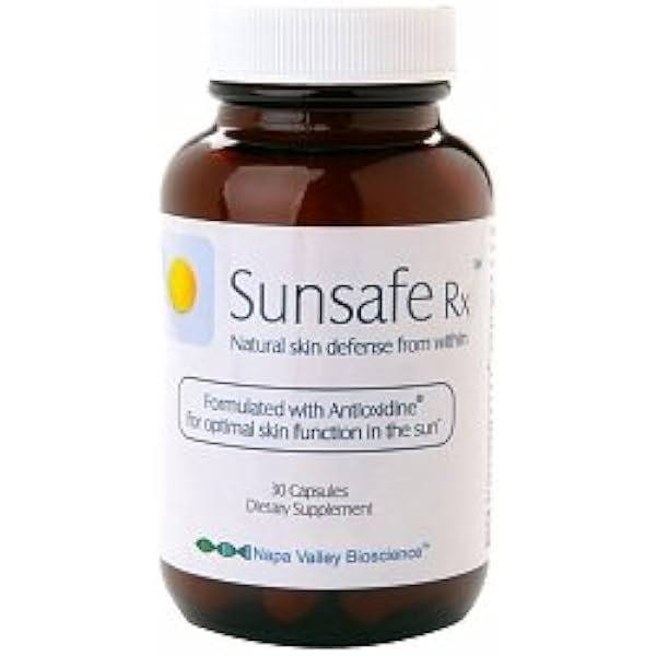 Amazon Co Jp アメリカ発 サプリメント サンセーフrx60錠 Sunsaferx 海外直送品 並行輸入品 ビューティー