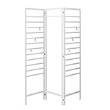 省スペースに収納できる折りたたみ式収納ラック　　３連