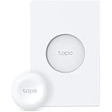 TP-Link Tapo スマートホーム 3-WAYコントロール 調光 1年+長寿命 Sub-1GHz Tapo スマートハブ必須 背面プレート付き スマートボタン Tapo S200D