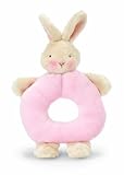 Bunnies By The Bay Bunny Ring Rattle, Pink by Bunnies By The Bay [並行輸入品]