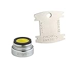 シカゴ洗面e12vpjkcp Vandal Proof圧力Compensating Softfloエアレーター、クロム