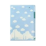 クリアフォルダ A5 雲とシルエット｜cf-135