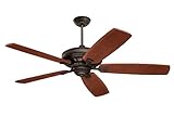 Emerson Ceiling Fans CF788ORB Carrera Grande Eco Indoor Outdoor Ceiling Fan With 6-Speed Wall Contro