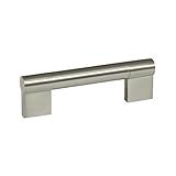 Amerock BP36565G10 Kontur 3-3/4in(96mm) CTC Pull - Satin Nickel [並行輸入品]