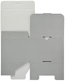ヘッズ 日本製 無地 ギフトボックス 16.3×11×14cm シルバーグレー 10枚 箱 シンプル HEADS MSG-GB4