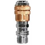 BBK ネジ式ホース交換カプラー ワンショット金具 アセチレン用 C12