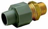 Zurn Pex QBCA44MNG Coupling Adapter Acetal Pex Fittings 7/8"X3/4Mipt [並行輸入品]