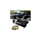 【新登場・特許出願中】LIMSTYLE トヨタ 新型 アルファード ヴェルファイア 40系 ダッシュボードトレイ 車内収納ボックス 3Dトレイ スマホホルダー付き 360度回転 片手操作 ワンタッチ開閉 小物入れ 車種専用 収納 滑り止め ラバーマット付き 内装 パーツ 装着簡単