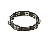 LP エルピー タンバリン Aspire Tambourine, 10 “, Black LPA190