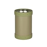 パール金属 真空断熱 保冷 缶ホルダー 缶クーラー タンブラーにもなる 2WAYタイプ 350ml缶用 アウトドア カーキ D-5720
