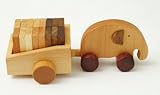 Elephant domino【森のささやきシリーズ】【木製玩具】【ヒロ・コーポレーション】