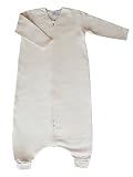 castleware baby-スリーバッグfor walkers-有機コットンfleece-long sleeve-12 months-3t US サイズ: 4L カラー: オフホワイト