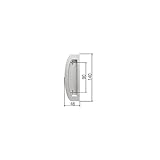 LIXIL メンテナンス部品 リビング建材用部品 SL(戸襖 和襖 和障子) 戸襖引戸 引手 サテンゴールド[FNMZ516] *製品色・形状等仕様変更になる場合があります*