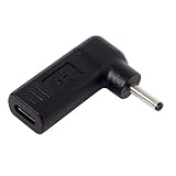 Cablecc USB3.1タイプCUSB-C-DC 20V 3.0 * 1.1mmアダプターPDエミュレータートリガー90度角度