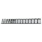 Stanley Proto J54205 15 Piece 6 Point 1/2 Drive Metric Socket Set by Stanley-Proto