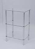 ガラスラック3段GR-3S-クリア