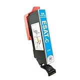 SAT(サツマイモ) エプソン(EPSON)用 互換インク シアン SAT-C 合計1本 大容量 残量検知対応 対応機種:EP-815A EP-814A EP-813A EP-812A EP-715A EP-714A EP-713A EP-712A EP-816A EP-716A