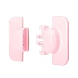 HaloVa子供安全ロック、プレミアムABSプラスチックBabyproofキャビネットロック、スーパー粘着no damage保護赤ちゃん子Proof冷蔵庫用のラッチ、水ディスペンサーDrawers ピ