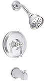 Danze D511040T Fairmont Single Handle Tub and Shower Trim Kit with Efficient Flow Showerhead, Chrome