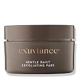 EXUVIANCE 優しいデイリー角質除去フェイスパッド PHA、ビタミンC、E酸化防止剤、緑茶とキュウリの抽出物、60パッド